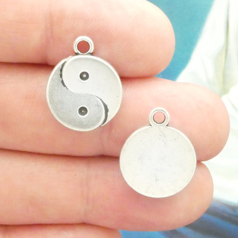 Yin Yang Charms for Bracelets