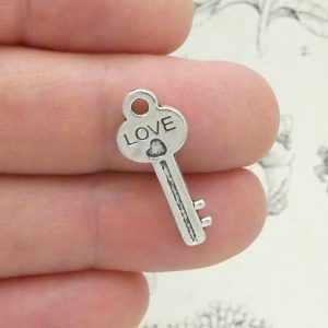 Key Charms for Bracelets