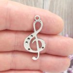 Treble Clef Charm