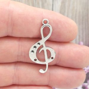 Treble Clef Charm