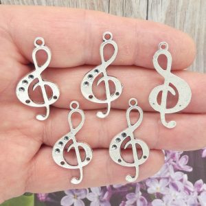 Treble Clef Charm Bulk