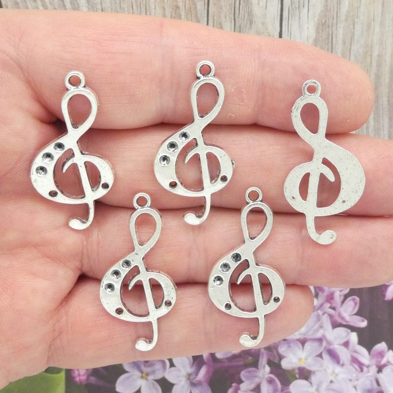 Treble Clef Charm Bulk