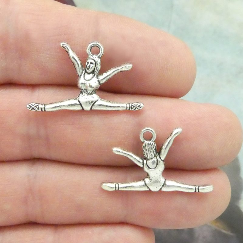Gymnast Charms for Bracelets