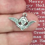 Silver Angel Charm