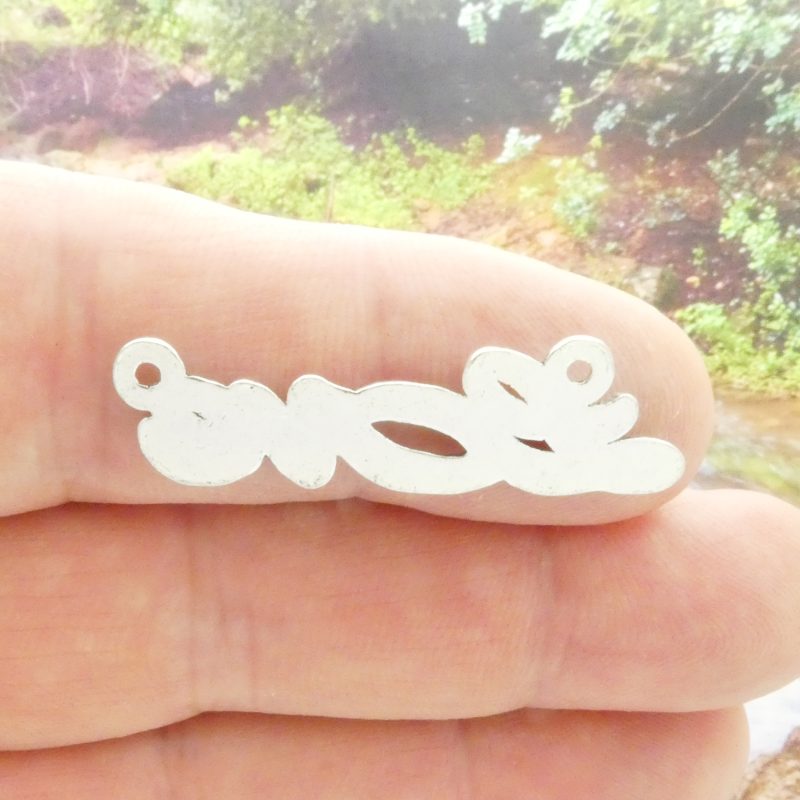 5 Silver Word Love Charm by TIJC SP0751 - Image 4