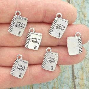 Note Book Charms Bulk