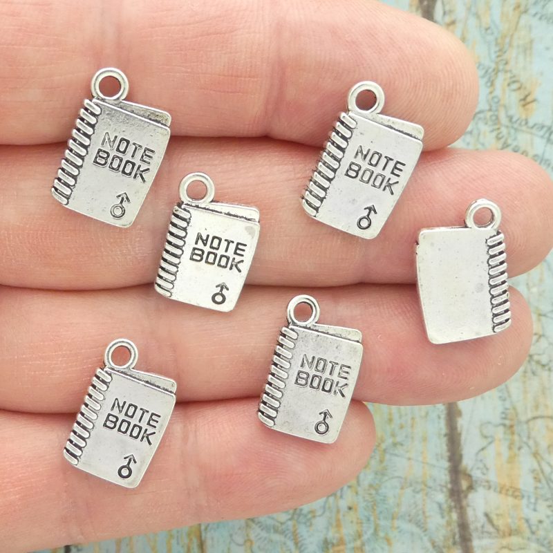 Note Book Charms Bulk
