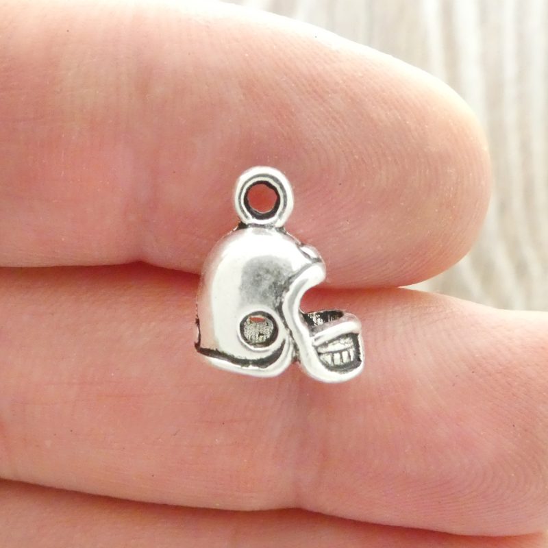 Football Helmet Charm