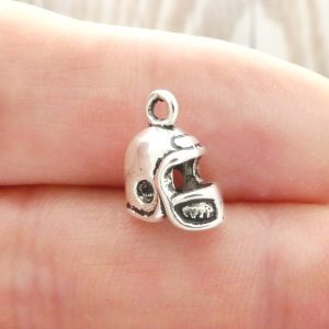 Football Helmet Charm Pendant