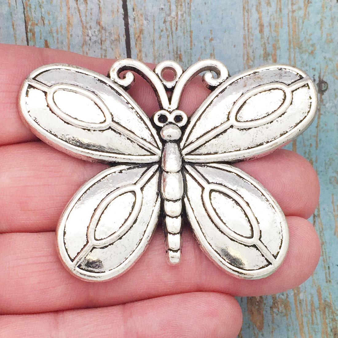 Silver Butterfly Pendant
