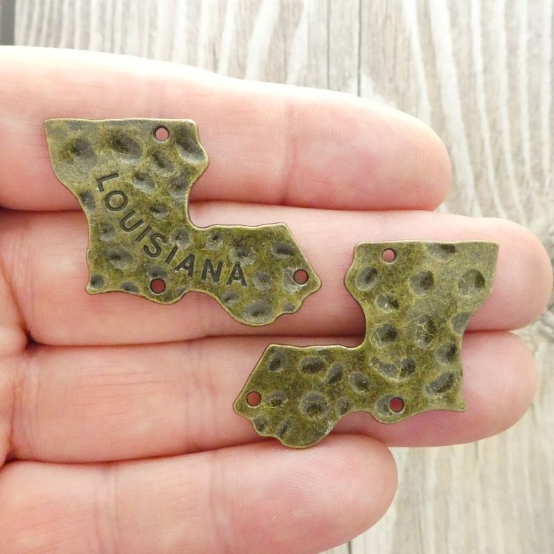 5 Louisiana Charm State Bronze 29x36mm by TIJC SP1171 - Image 3