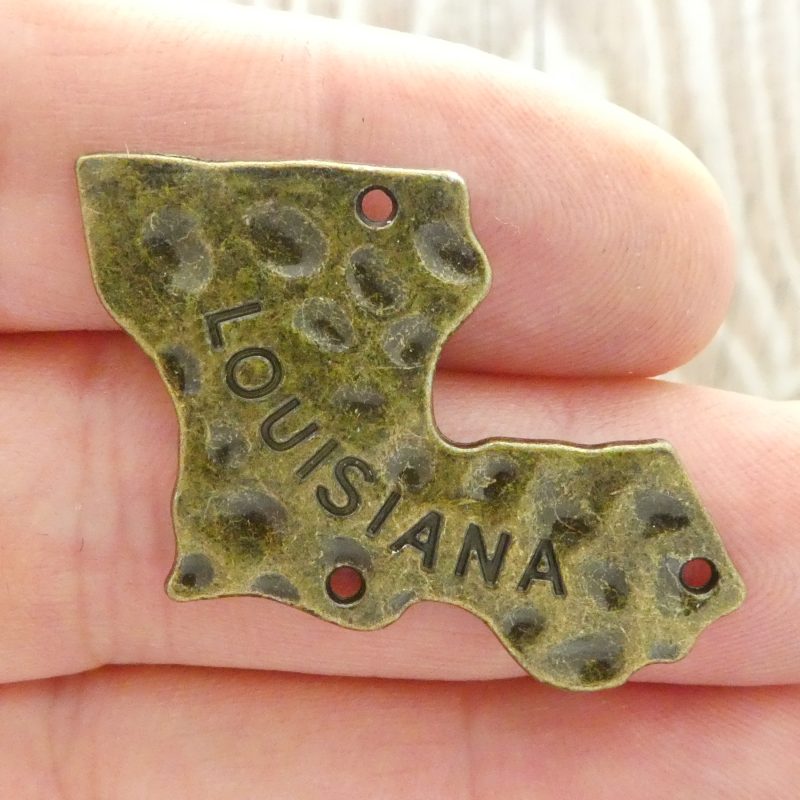 5 Louisiana Charm State Bronze 29x36mm by TIJC SP1171 - Image 5