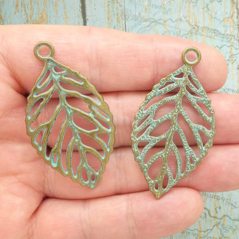 Leaf Charms Wholesale