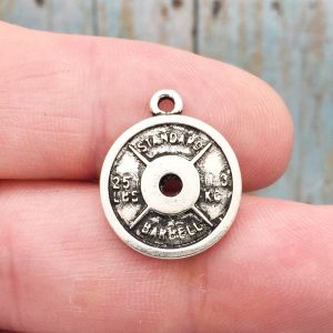 barbell charm