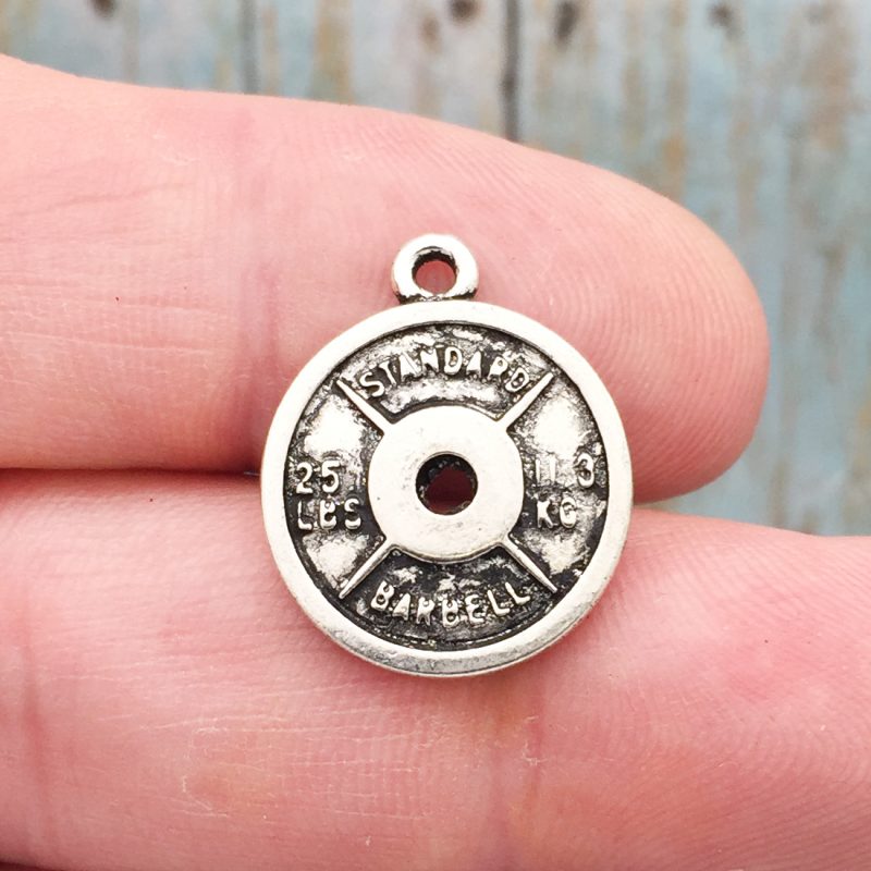 barbell charm