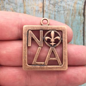BULK 6 New Orleans Charm Pendant Copper by TIJC SP1680B