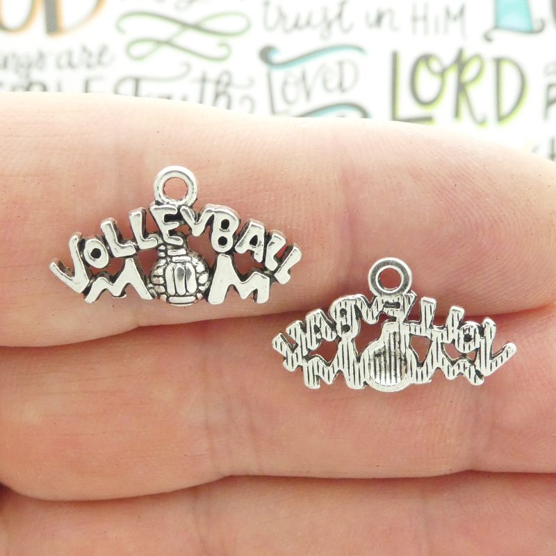 Volleyball Charms for Bracelets