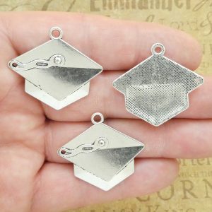 Graduation Cap Charms Bulk