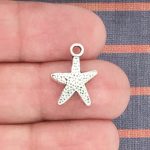 Silver Starfish Charm