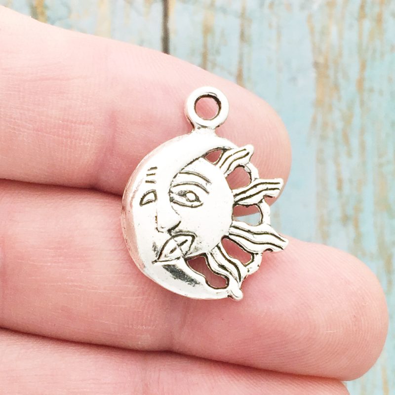 Sun and Moon Charms Wholesale