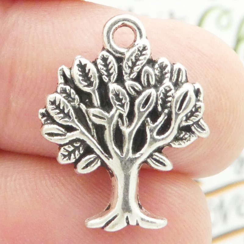 Tree Charm Silver