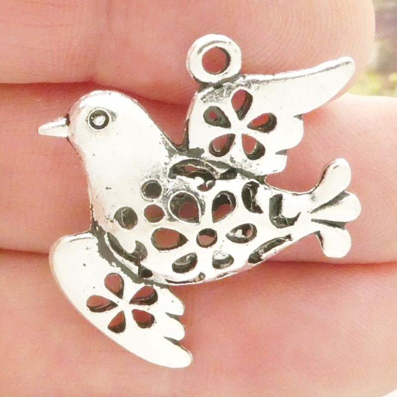 Peace Dove Charm