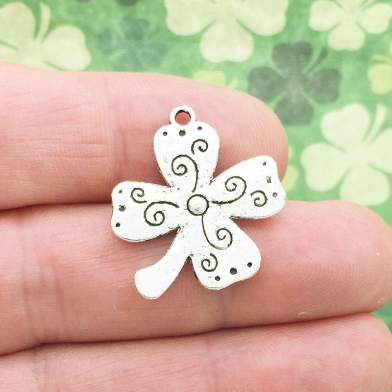 Four Leaf Clover Charm
