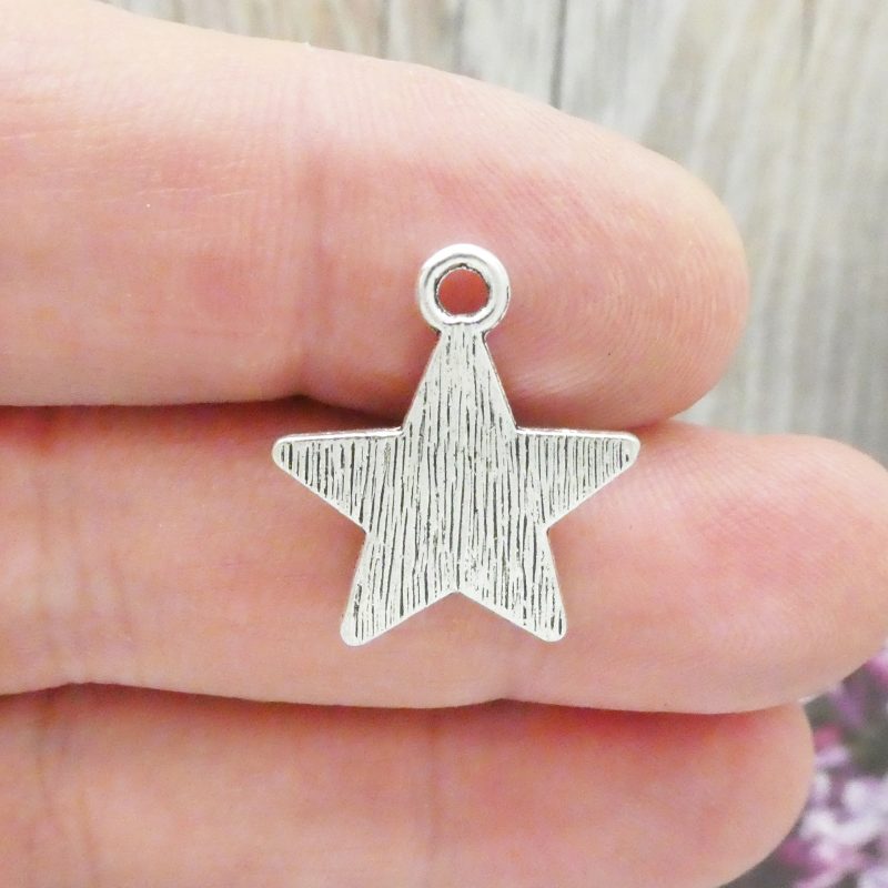 Star Charm for Jewelry Making