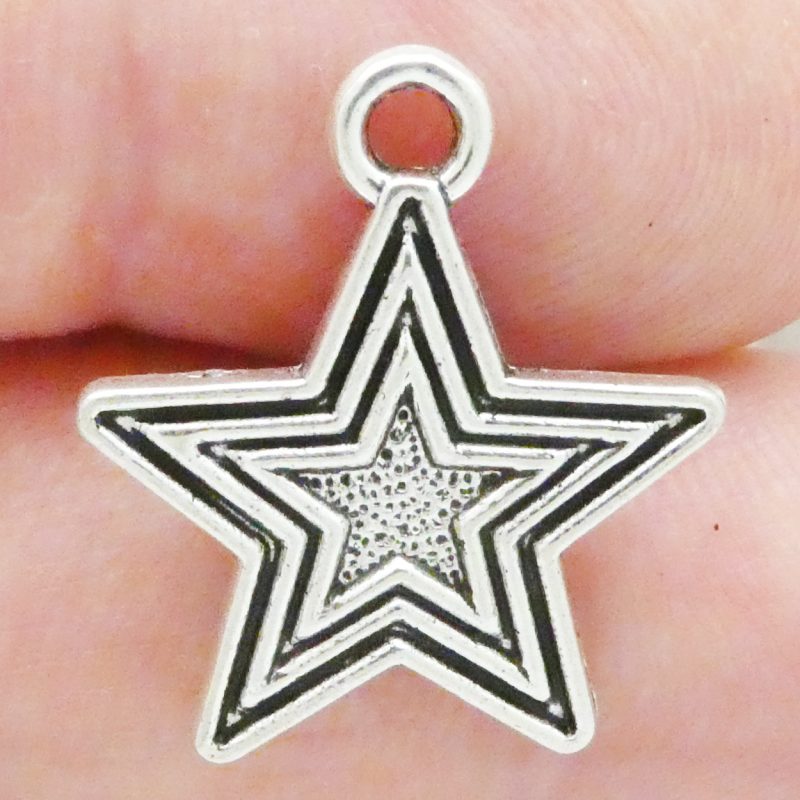Star Charm for Bracelets