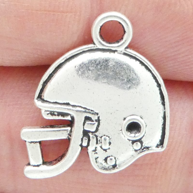 Football Helmet Charm