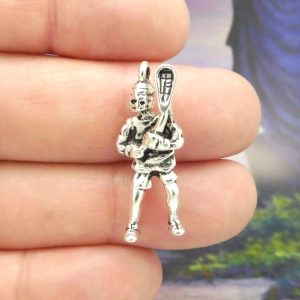 Lacrosse Charm Pendant