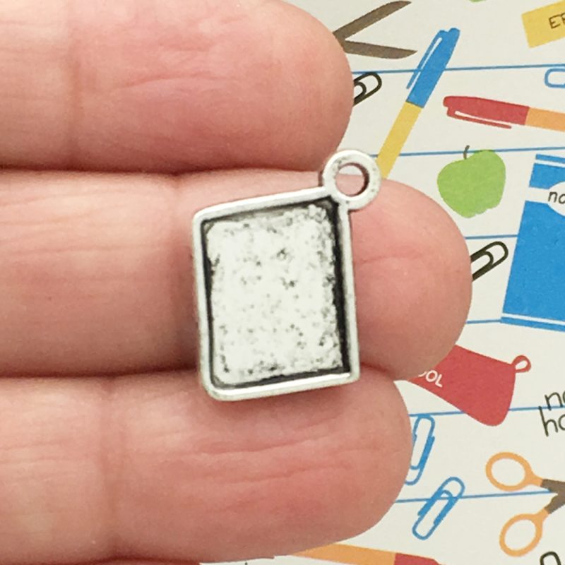 8 Math Charm Silver by TIJC SP0983 - Image 2