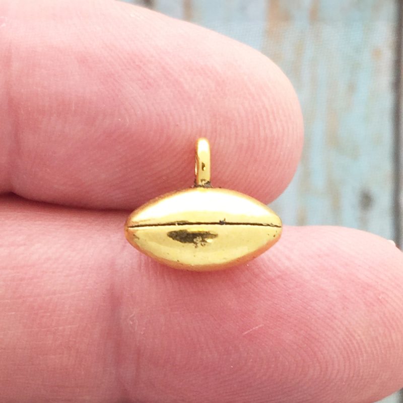 Football Charms for Jewelry Making