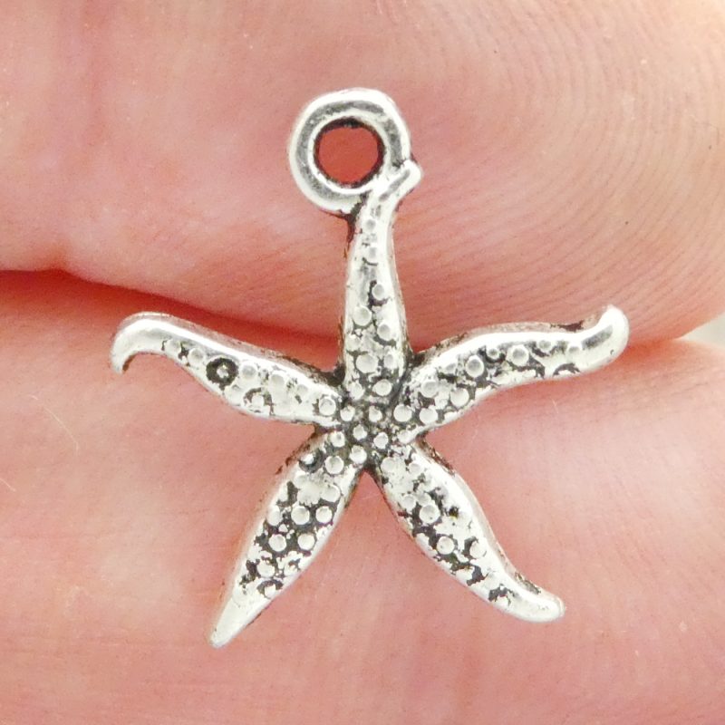 Starfish Charms for Jewelry Making