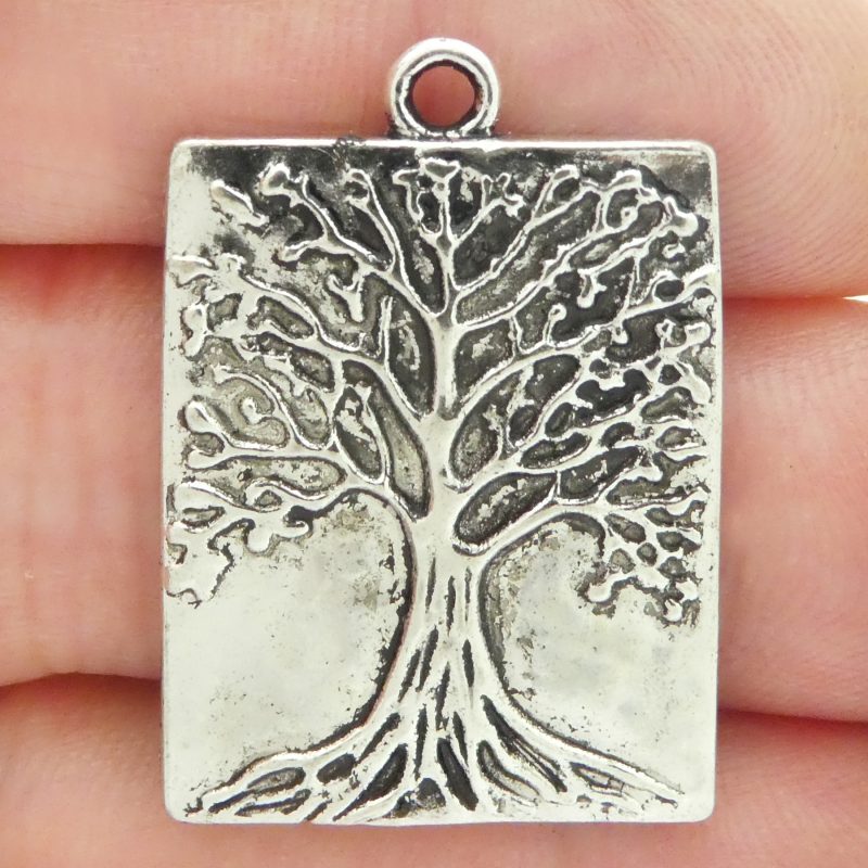 Tree of Life Charm Silver