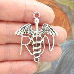 RN Caduceus Charm
