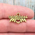 Baseball Mom Charm