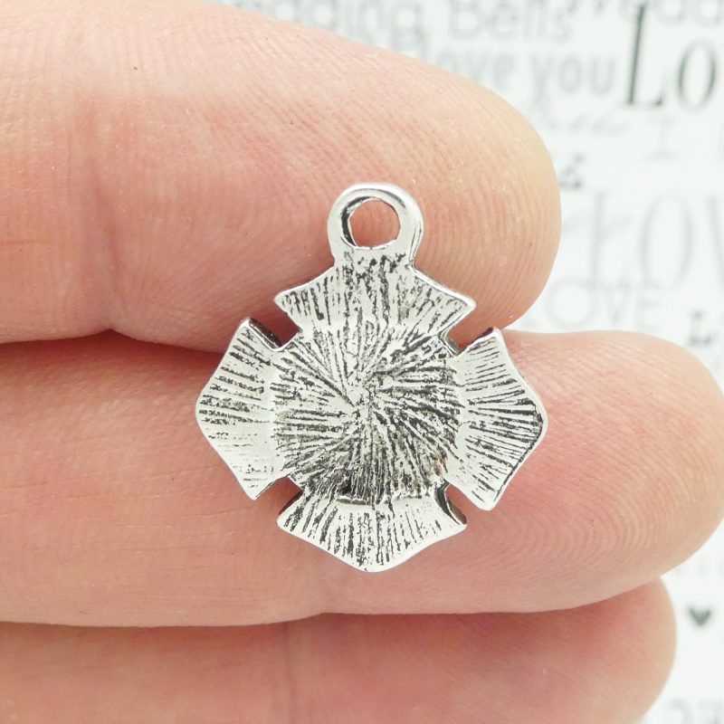 3 Firefighter Charm Silver by TIJC SP1783 - Image 3