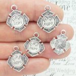 Firefighter Charm