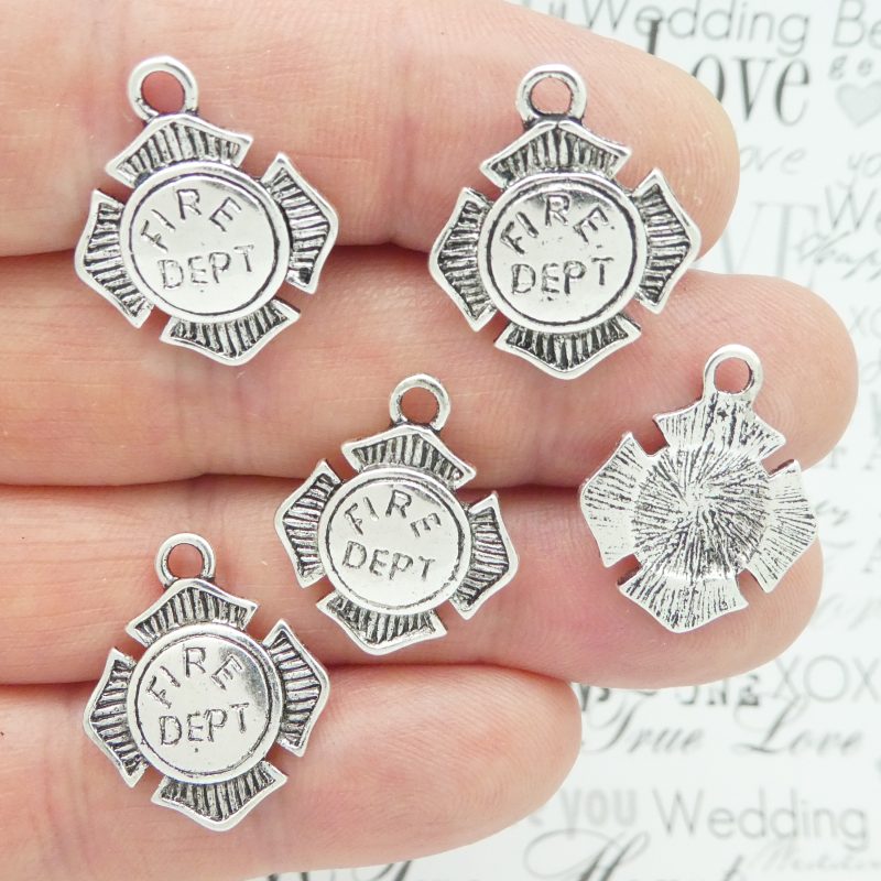 Firefighter Charm