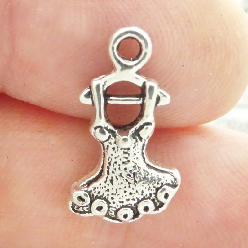 10 Tutu Ballet Charm Ballerina Silver by TIJC SP1883 - Image 5