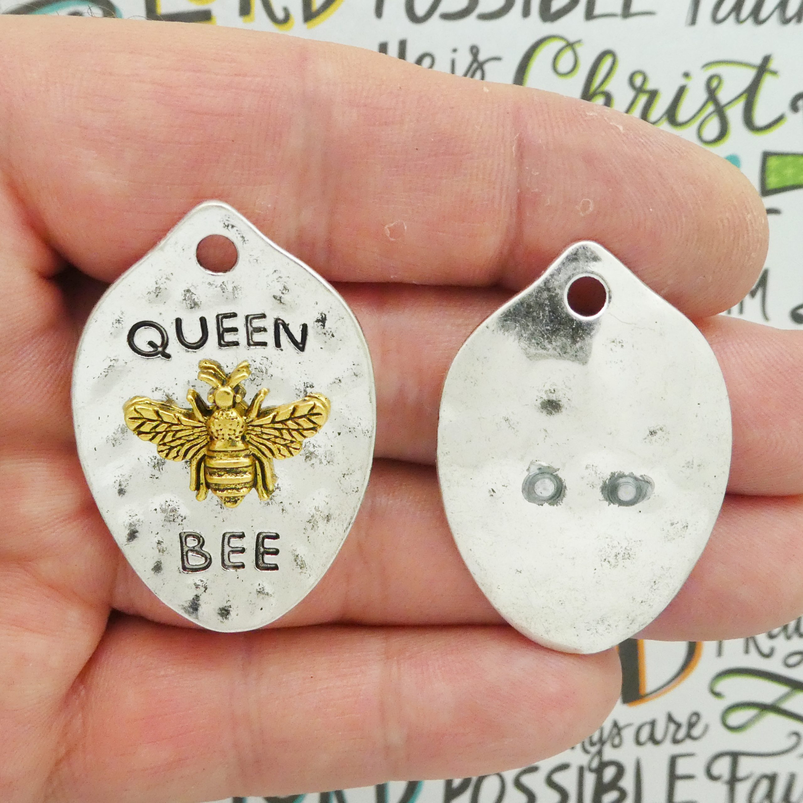 Queen Bee Charms Bulk