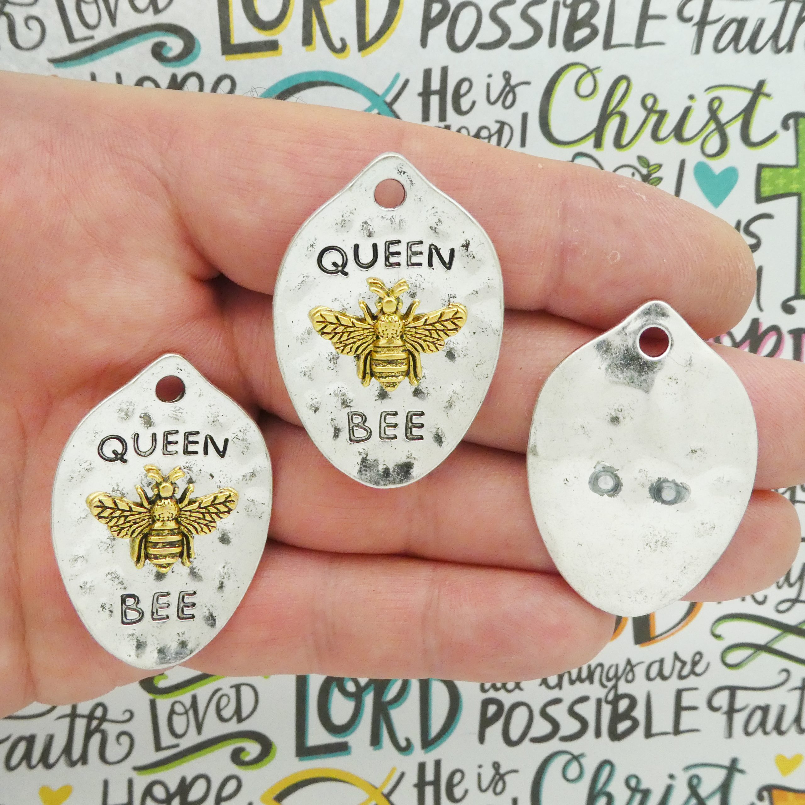 Queen Bee Charms Wholesale