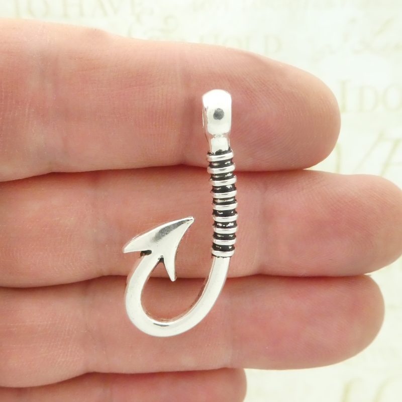 fish hook charm