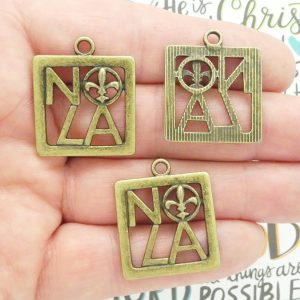 NOLA Charms for Jewelry Making