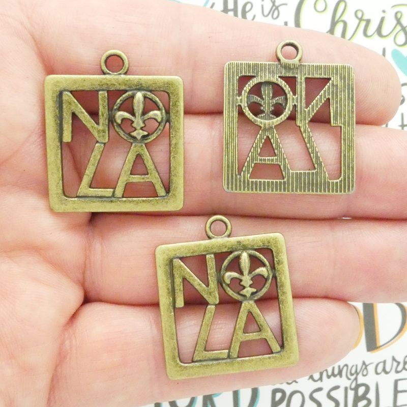 NOLA Charms for Jewelry Making