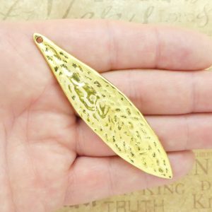 Gold Leaf Pendant