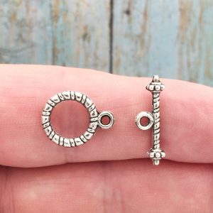 Silver Toggle Clasp
