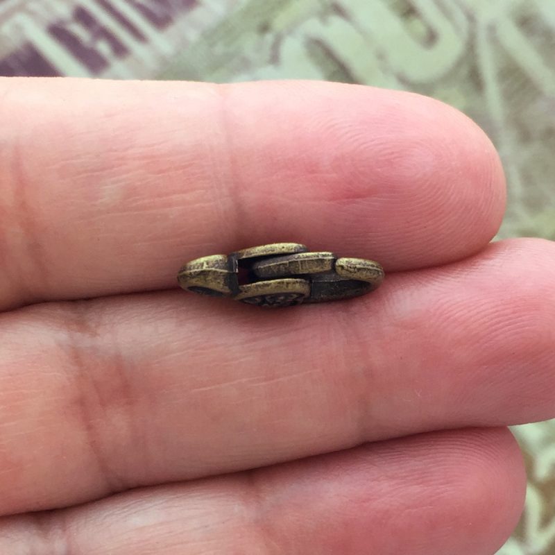 BULK 9 Heart Lobster Clasp Findings Bronze by TIJC BPLOB001B - Image 3