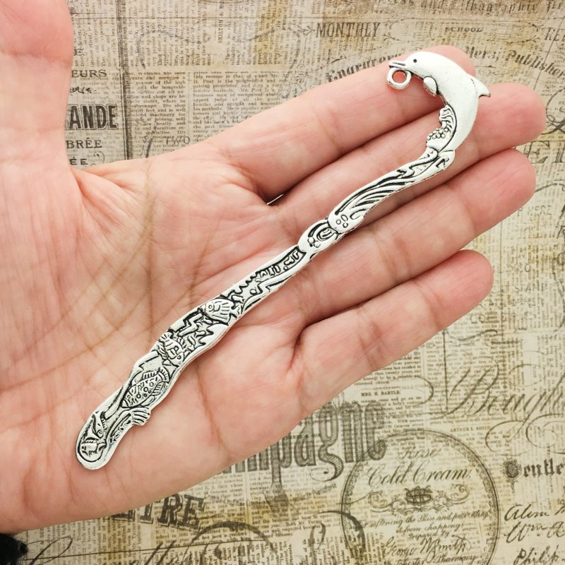 diy dolphin bookmark